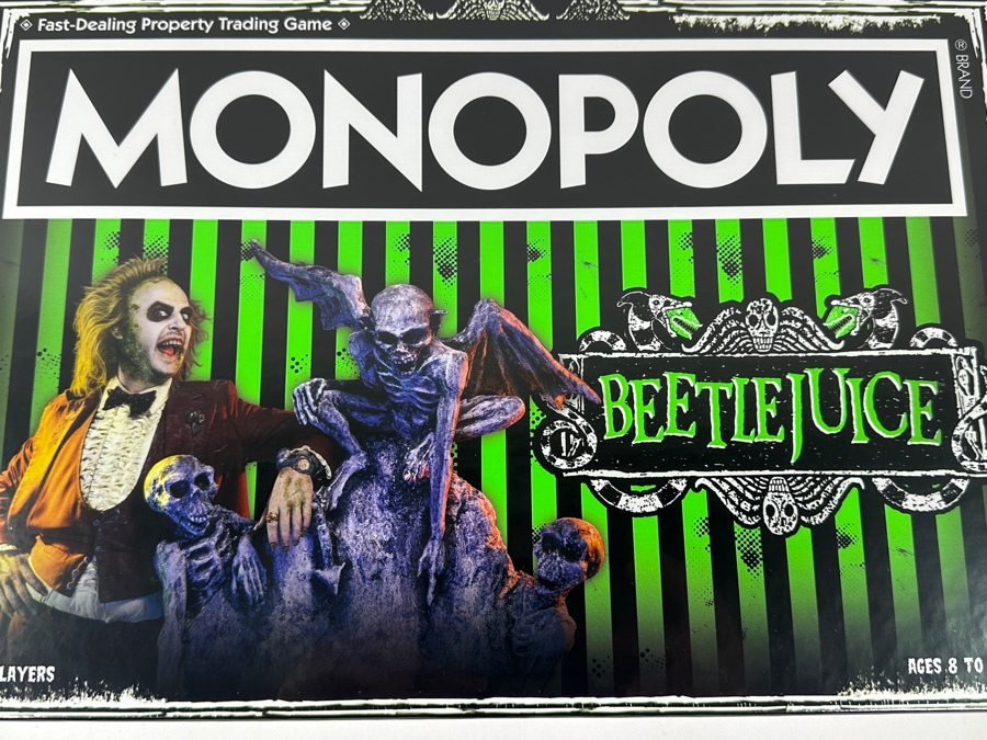2019 New Factory Sealed Monopoly Beetlejuice Board Game From USAOPOLY In Carlsbad, CA [Photo 2]