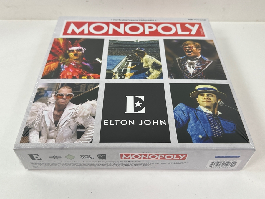 2025 New Factory Sealed Monopoly Elton John Board Game From USAOPOLY In Carlsbad, CA [Photo 3]