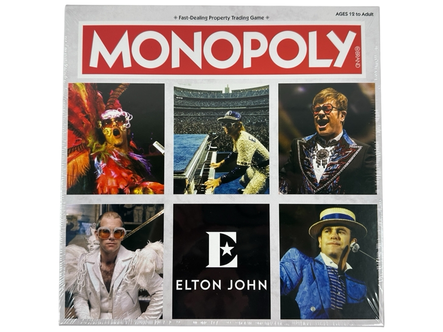 2025 New Factory Sealed Monopoly Elton John Board Game From USAOPOLY In Carlsbad, CA