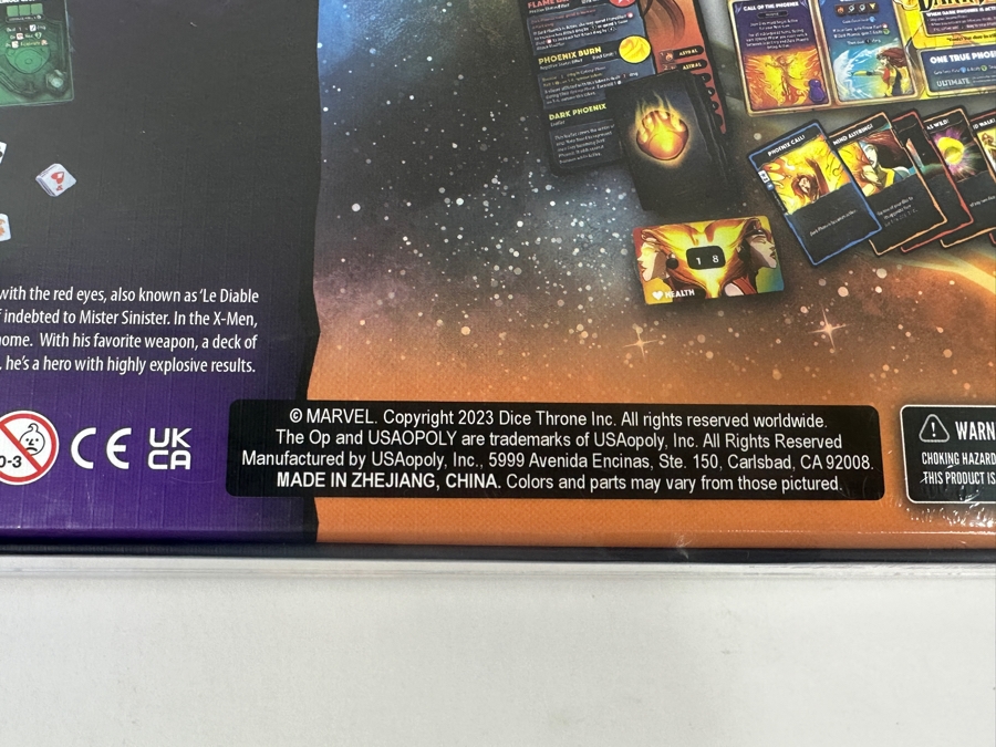 2023 New Factory Sealed Marvel X-Men Dice Throne Game From USAOPOLY In Carlsbad, CA [Photo 9]