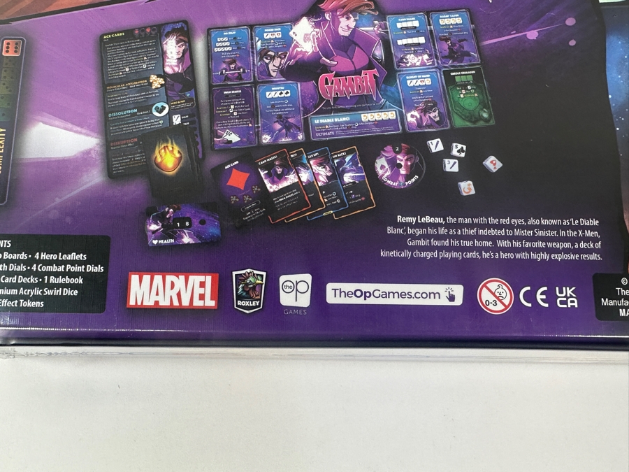 2023 New Factory Sealed Marvel X-Men Dice Throne Game From USAOPOLY In Carlsbad, CA [Photo 10]