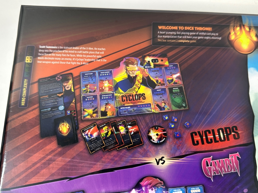 2023 New Factory Sealed Marvel X-Men Dice Throne Game From USAOPOLY In Carlsbad, CA [Photo 5]