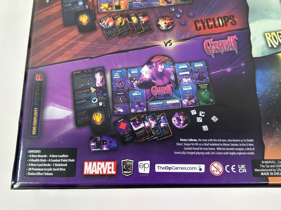 2023 New Factory Sealed Marvel X-Men Dice Throne Game From USAOPOLY In Carlsbad, CA [Photo 8]