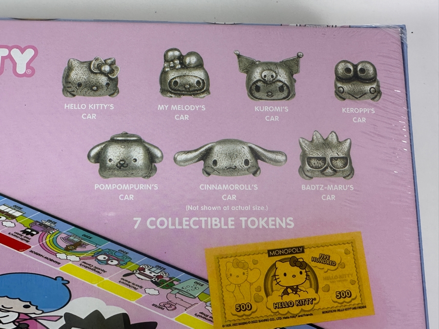 2022 New Factory Sealed Monopoly Hello Kitty And Friends Board Game From USAOPOLY In Carlsbad, CA [Photo 6]