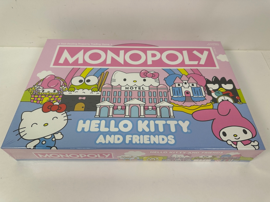 2022 New Factory Sealed Monopoly Hello Kitty And Friends Board Game From USAOPOLY In Carlsbad, CA [Photo 2]