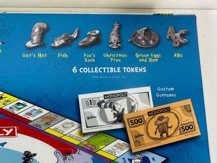 2022 New Factory Sealed Monopoly Dr. Seuss Board Game From USAOPOLY In Carlsbad, CA [Photo 6]