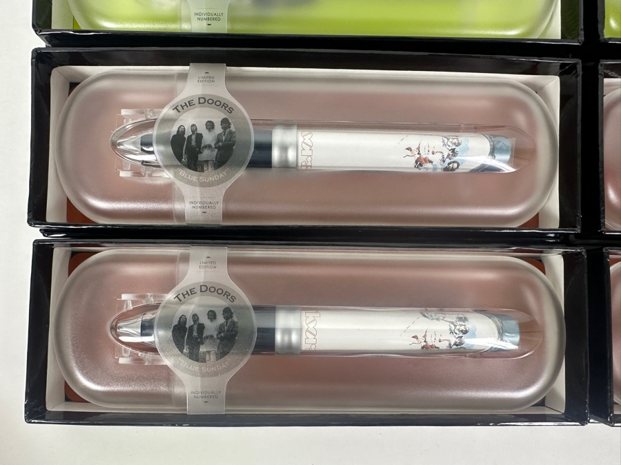 (4) Jimi Hendrix New Old Stock Pod Pens And (4) The Doors New Old Stock Pod Pens [Photo 4]