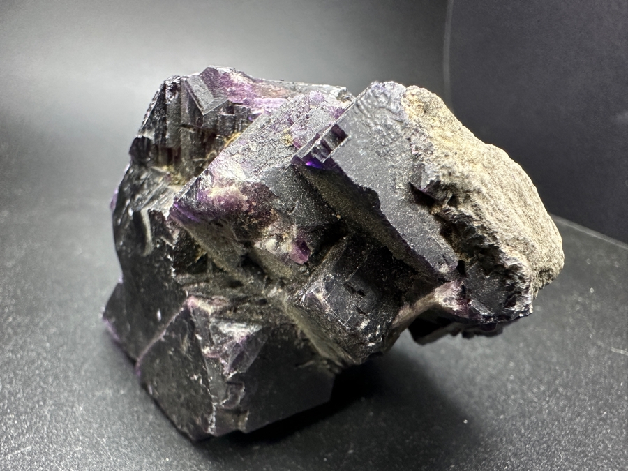 Deep Purple Fluorite Specimen 265g [Photo 5]