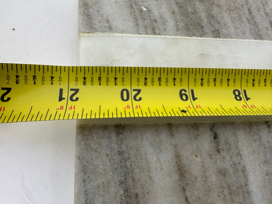 Pair of Marble Cheese/Cutting Boards 21'L and 12'L [Photo 4]