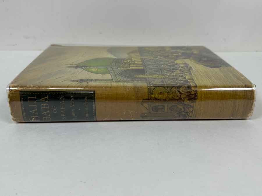Vintage 1937 First Illustrated Edition Hardcover Book The Adventures Of Hajji Baba By James Morier With Original Dust Jacket Published By Random House New York Estimate $100-$200 [Photo 4]
