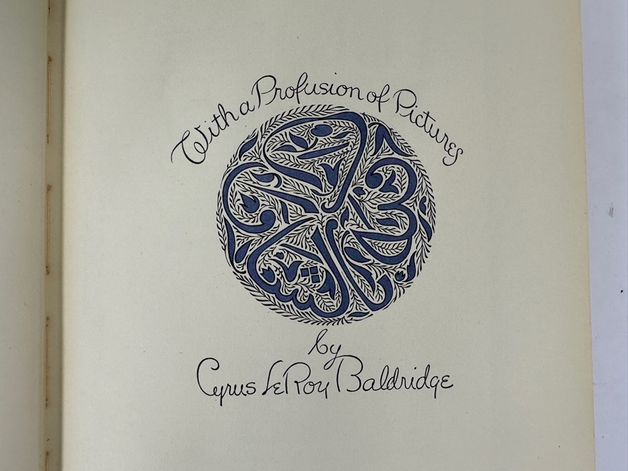 Vintage 1937 First Illustrated Edition Hardcover Book The Adventures Of Hajji Baba By James Morier With Original Dust Jacket Published By Random House New York Estimate $100-$200 [Photo 7]