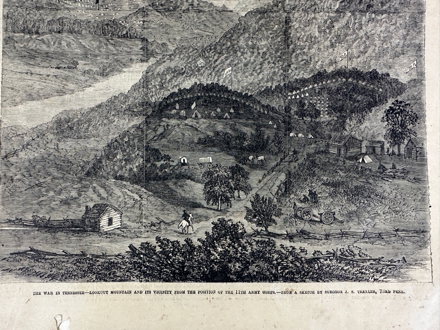 Antique 1863 December 5 Frank Leslie's Illustrated Newspaper First Illustrated Publication Of Abraham Lincoln's Gettysburg Address Civil War Estimate $1,000 [Photo 5]