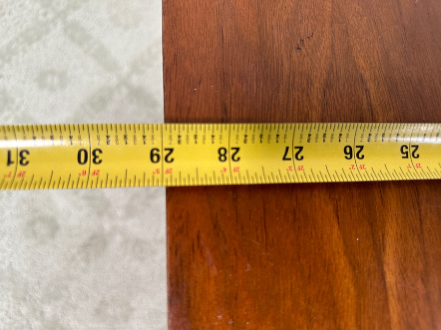 1956 Mid Century Modern Lane Furniture Thunderbird Line End Table with Brass Fittings 29'W x 19'D x 23'H [Photo 9]