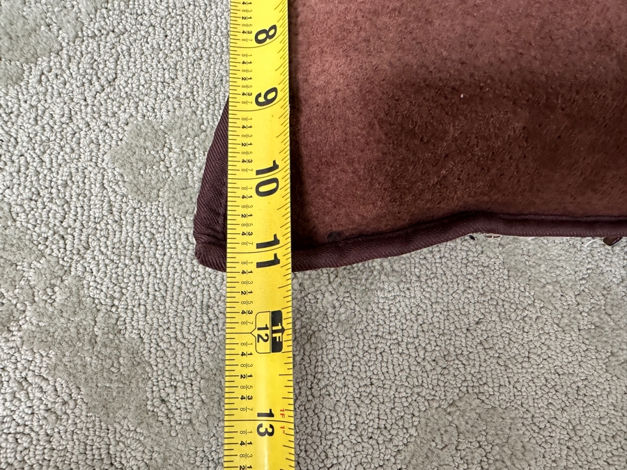 Pair of Beaded Mother of Pearl Shell Pillows 22' x 11' [Photo 6]