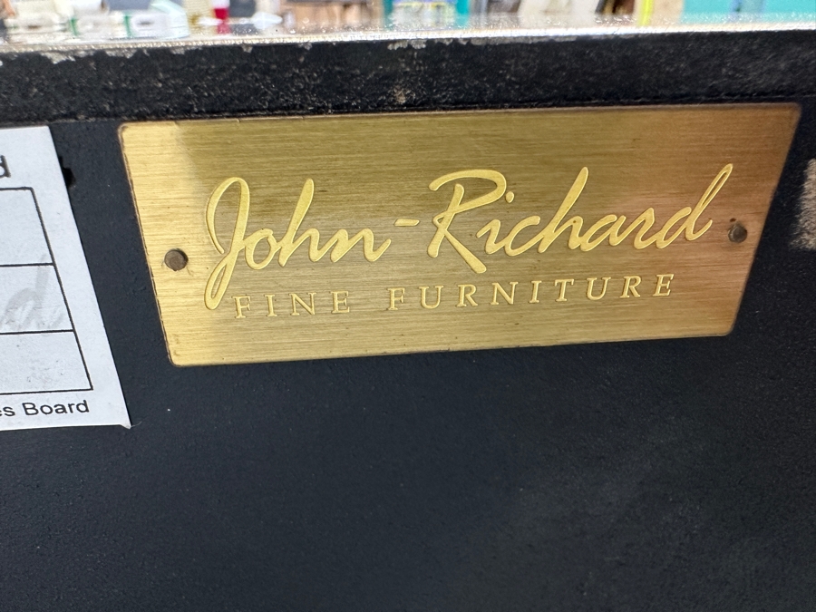 John-Richard Falling Vine Sideboard in Misto Silver Leaf Finish 77'W x 20'D x 34'H [Photo 6]