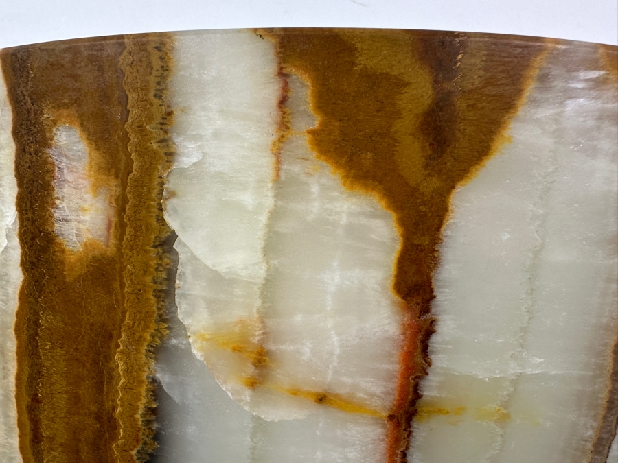 Natural Onyx Stone Table Lamp 11.5W X 16H [Photo 3]