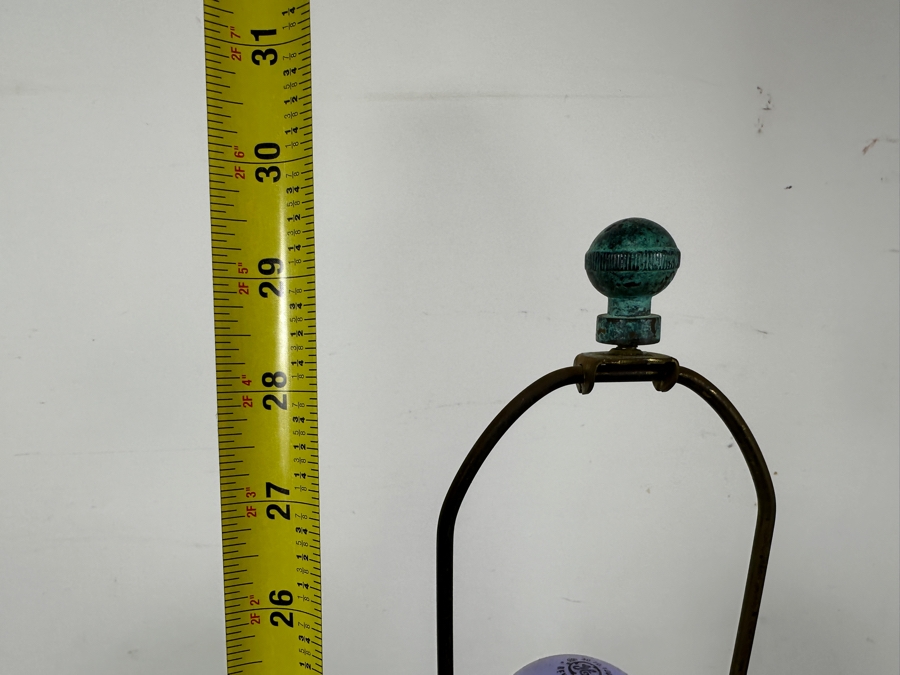 Vintage Mid-Century Frederick Cooper Chicago Copper Table Lamp 30H [Photo 4]