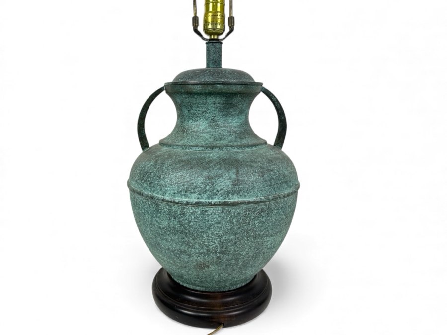 Vintage Mid-Century Frederick Cooper Chicago Copper Table Lamp 30H