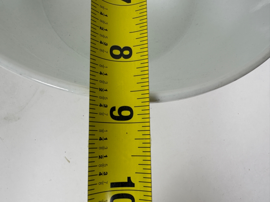 Pair of Crate and Barrel White Serving Bowls 9'W and 10'W [Photo 6]