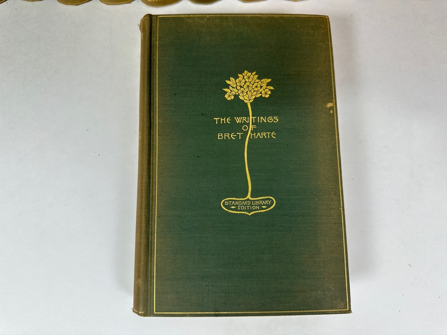 Antique Hardcover Books Set The Writings Of Bret Harte 19 Volumes 1899 Published By Houghton, Mifflin & Co [Photo 9]