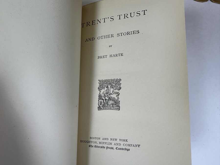 Antique Hardcover Books Set The Writings Of Bret Harte 19 Volumes 1899 Published By Houghton, Mifflin & Co [Photo 17]