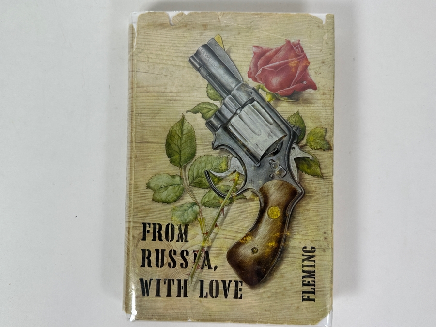 First American Printing 1957 Hardcover Book With Original Dust Jacket From Russia, With Love By Ian Fleming Published By The Macmillan Company New York Estimate $1,000-$3,000 [Photo 2]