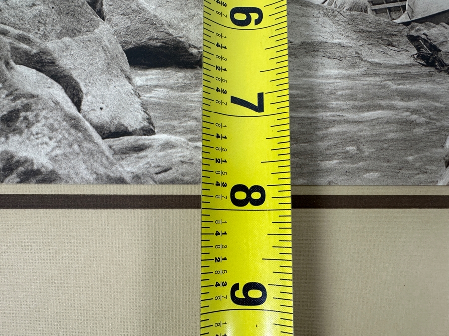 Just Added - Vintage Kolb Brothers Photogravure Print Dated 1912 Titled 'Hell's Half Mile' When Major Powell And Party Were On Their Expedition Through The Green And Colorado River Canyons In 1869-1872 10' X 8' [Photo 12]