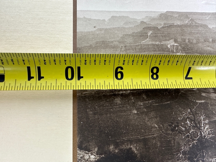 Just Added - Vintage Kolb Brothers Photogravure Print Titled 'A Canyon Sunset From O'Neil Or Ydoapai Point' 10' X 8' [Photo 8]