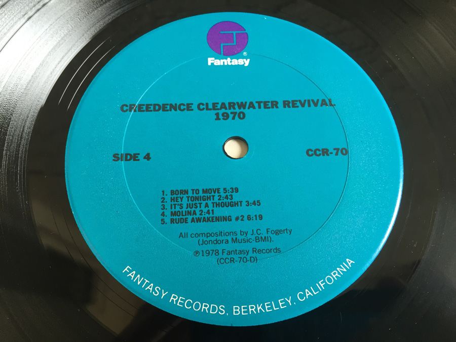 Creedence Clearwater Revival ‎- 1970 - Fantasy ‎- CCR-70 - 2 × Vinyl - Compilation [Photo 7]
