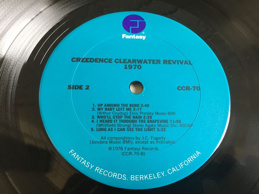 Creedence Clearwater Revival ‎- 1970 - Fantasy ‎- CCR-70 - 2 × Vinyl - Compilation [Photo 11]