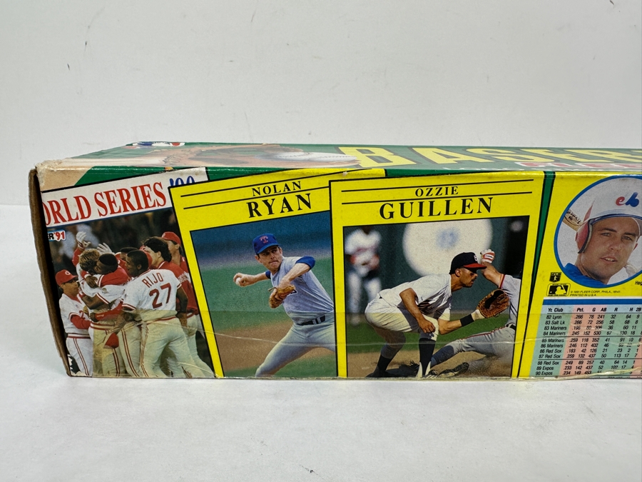 Just Added - Vintage 1991 Factory Sealed FLEER Baseball Cards & Stickers Set [Photo 4]