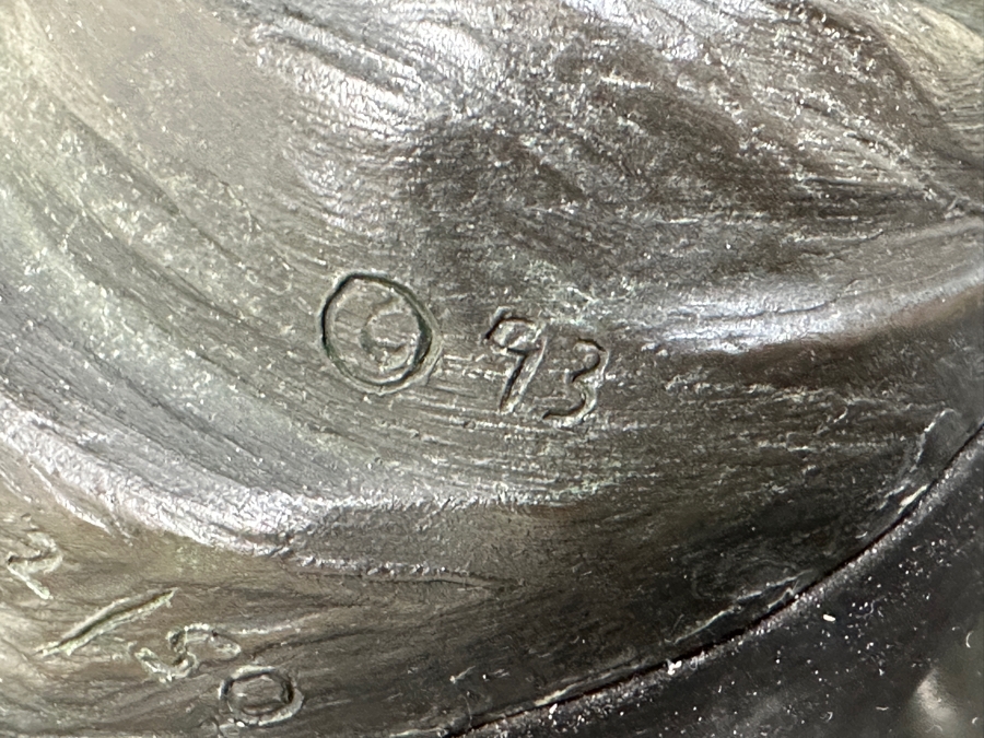 Donald Huntsman (American, B. 1934) Patinated Bronze Sculpture Titled 'Harlequin' Male Clown Ballet Dancer 1993 Numbered 2 Of 50 14'W X 10'D X 23.5'H Estimate $1,100-$2,100 [Photo 12]