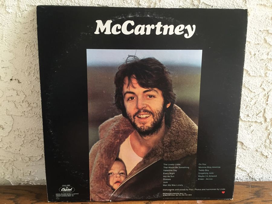 McCartney ‎- McCartney - Capitol Records ‎- SMAS 3363 [Photo 2]