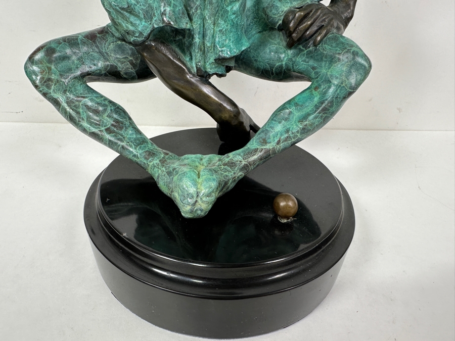 Richard Macdonald (American, B. 1946) Patinated Bronze Sculpture Numbered 2 Of 40 9'W X 8'D X 12'H Estimate $1,500-$3,000 [Photo 3]