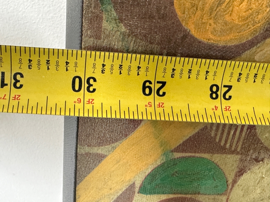 John Douglas (American, 21st Century) Mixed-Media Geometric Abstract Painting On Canvas Titled 'Rumor I' 30' X 30' Estimate $2,000-$3,000 [Photo 10]