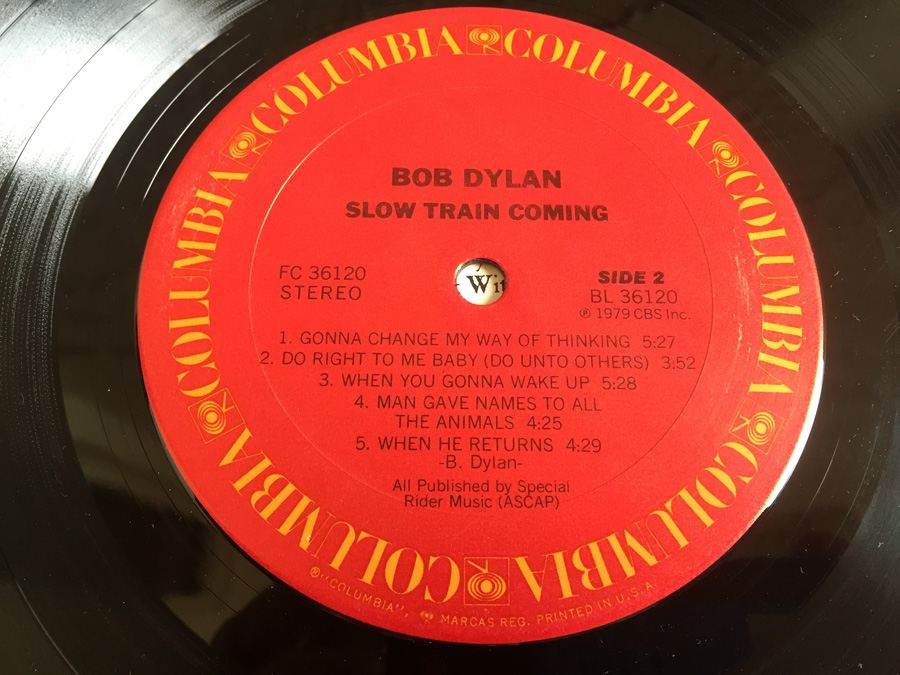 Bob Dylan ‎- Slow Train Coming - Columbia ‎- FC 36120 [Photo 8]