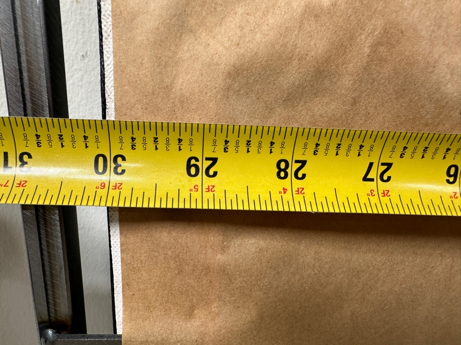 Checo Diego (American, 21st Century) Abstract Painting On Canvas Titled 'Sochil' 30' X 30' Framed In A Modern Steel Frame 32' X 32' Estimate $2,000-$3,000 [Photo 17]