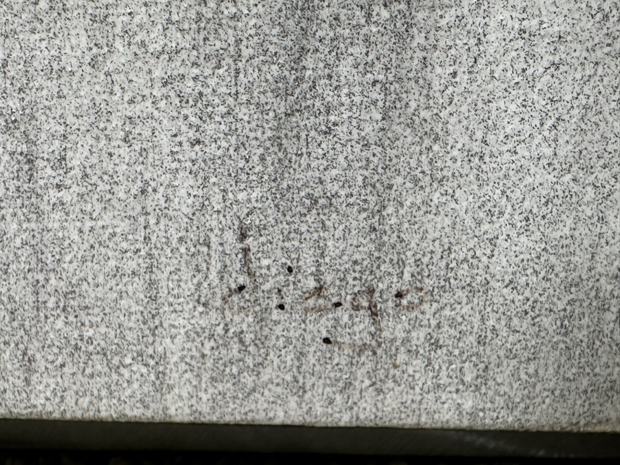 Checo Diego (American, 21st Century) Abstract Painting On Canvas Titled 'Sochil' 30' X 30' Framed In A Modern Steel Frame 32' X 32' Estimate $2,000-$3,000 [Photo 7]