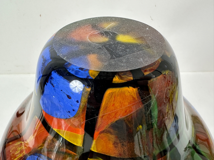 Ioan Nemtoi (Romanian, b. 1964) Hand Blown Art Glass Vase 11'H Estimate $300-$400 [Photo 10]