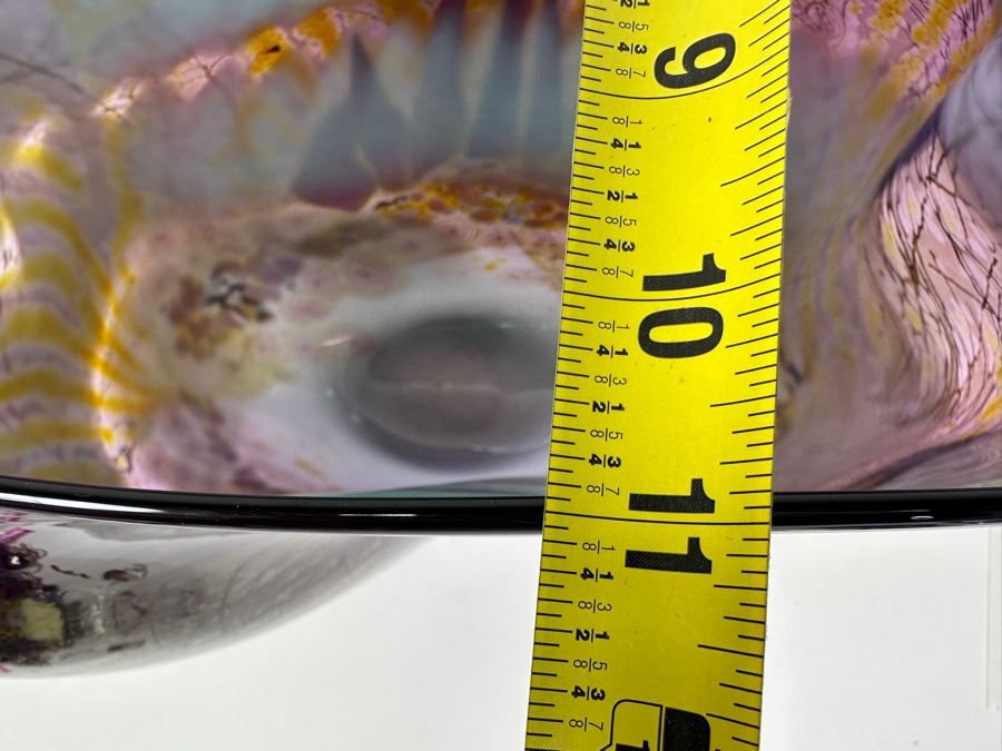 Christopher Hawthorne (American, B. 1953) Large Art Glass Vase From The 'Aquarium' Series Dated 1993 18'W X 11'D X 15'H Estimate $500-$1,000 [Photo 16]