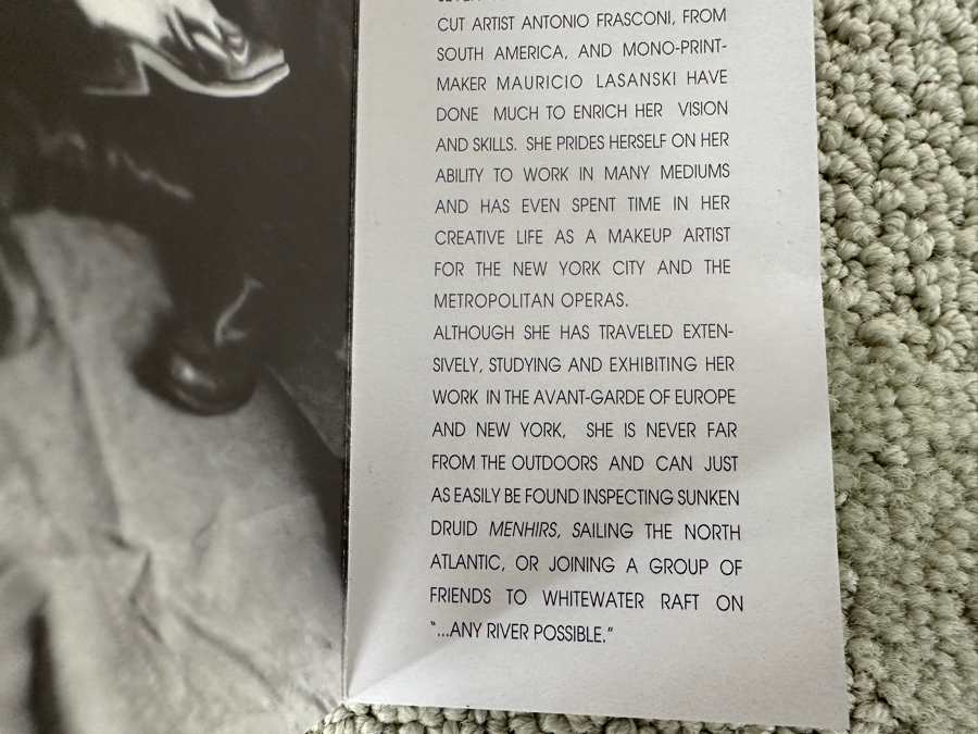 Just Added - Susan Lorello (American, 21st Century) Abstract Modernist Mixed-Media Painting On Canvas 36 X 24 [Photo 12]