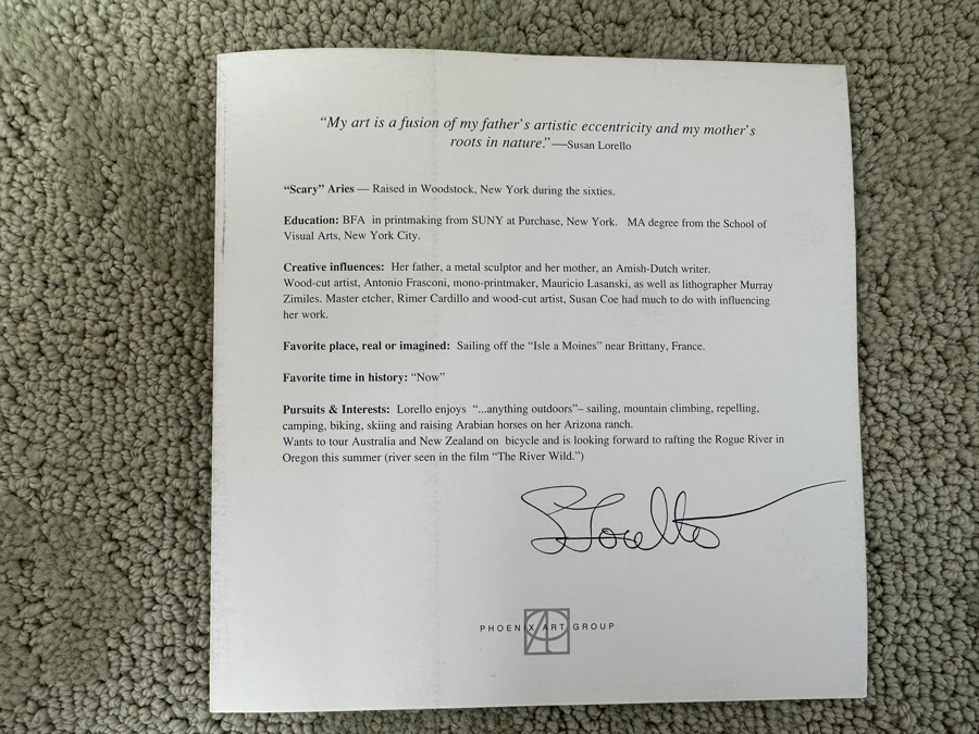 Just Added - Susan Lorello (American, 21st Century) Abstract Modernist Mixed-Media Painting On Canvas 36 X 24 [Photo 13]