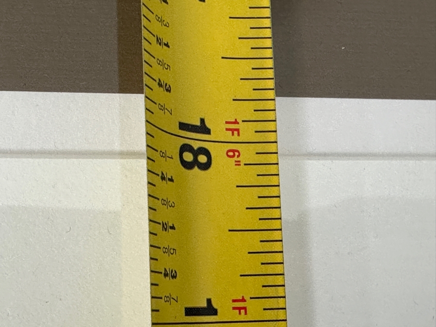 Just Added - Architectural Photographic Print Signed Lower Right 18 X 18 Framed 26 X 26 [Photo 10]