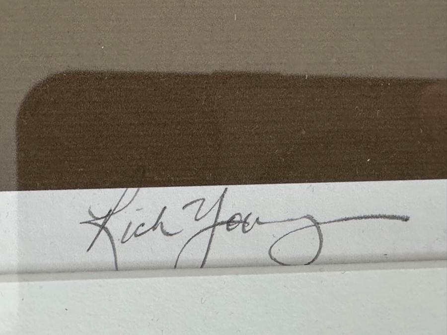 Just Added - Architectural Photographic Print Signed Lower Right 18 X 18 Framed 26 X 26 [Photo 5]