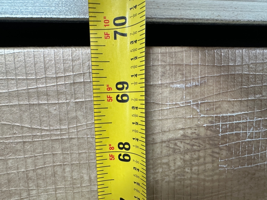 Just Added - Dennis Carney (American, B. 1960) Mixed-Media Abstract Modernist Painting On Canvas Titled 'Around' Signed Lower Right 60' X 70' Framed 65' X 75' Estimate $6,000-$7,000 [Photo 12]