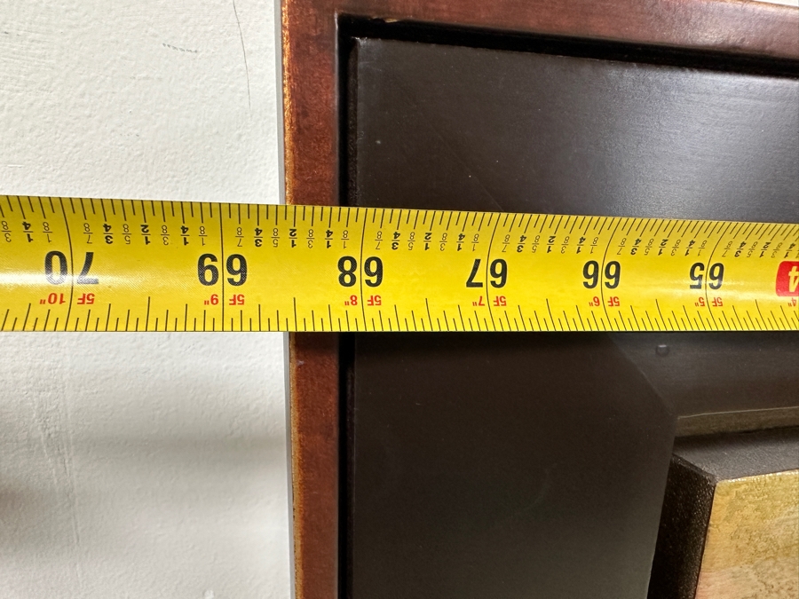 Just Added - Kemp Mixed-Media Abstract Modernist Painting On Canvas Titled 'Area Of Light' Signed Lower Right 60' X 40' Framed 68.5' X 48.5' Estimate $3,000-$5,000 [Photo 22]