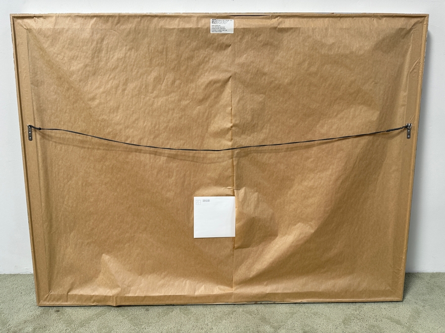 Just Added - John Douglas (American, 21st Century) Mixed-Media Abstract Modernist Painting On Canvas Titled 'Mystere' 69' X 51' Framed 71.5' X 53.5' Estimate $6,000-$9,000 [Photo 14]