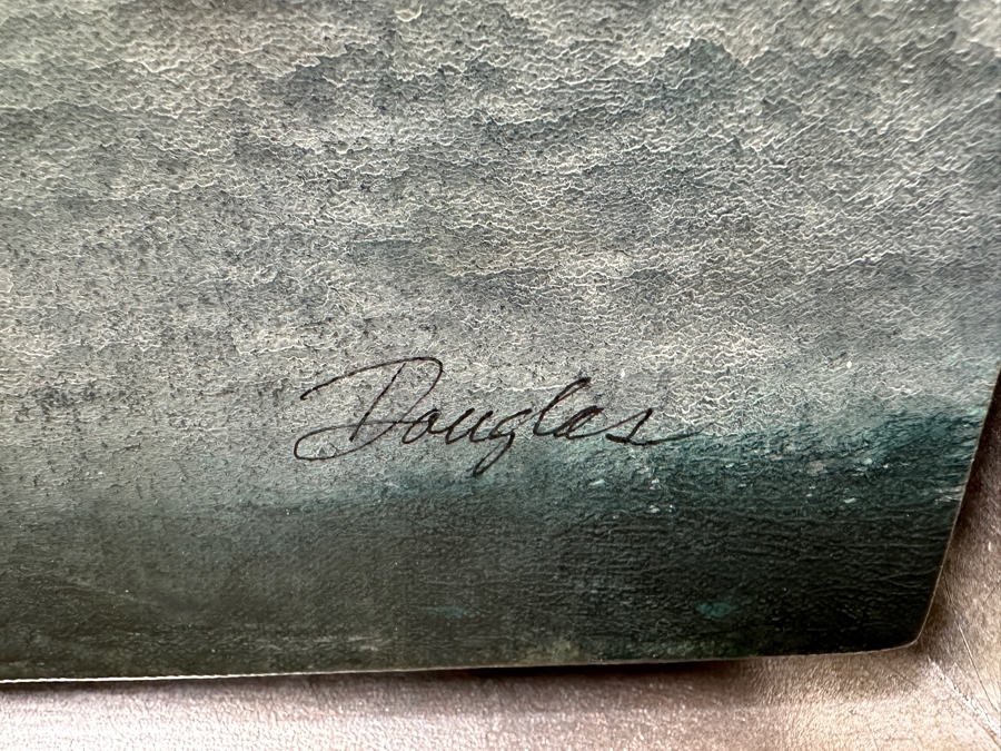 Just Added - John Douglas (American, 21st Century) Mixed-Media Abstract Modernist Painting On Canvas Titled 'Mystere' 69' X 51' Framed 71.5' X 53.5' Estimate $6,000-$9,000 [Photo 7]