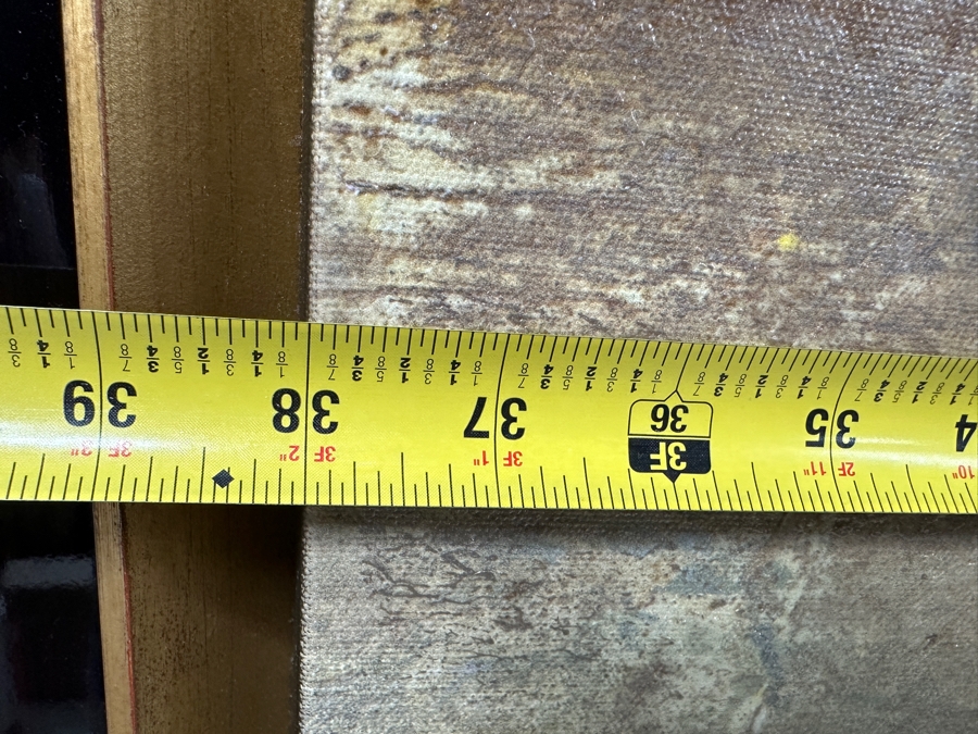 Just Added - Kemp Abstract Modernist Giclee Print On Canvas Titled 'Capitan I' Signed Lower Right 38' X 51' Framed 43.5' X 56.5' Estimate $1,000-$1,500 [Photo 9]