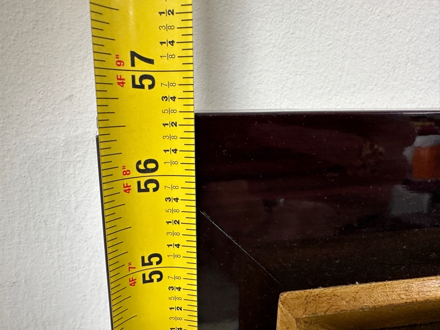 Just Added - Kemp Abstract Modernist Giclee Print On Canvas Titled 'Capitan I' Signed Lower Right 38' X 51' Framed 43.5' X 56.5' Estimate $1,000-$1,500 [Photo 13]